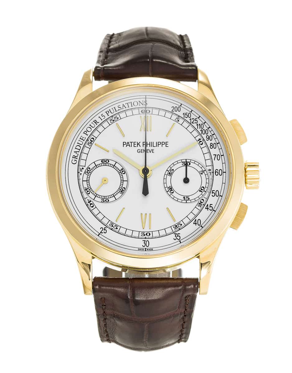 Patek Philippe Complications Silver Baton Dial